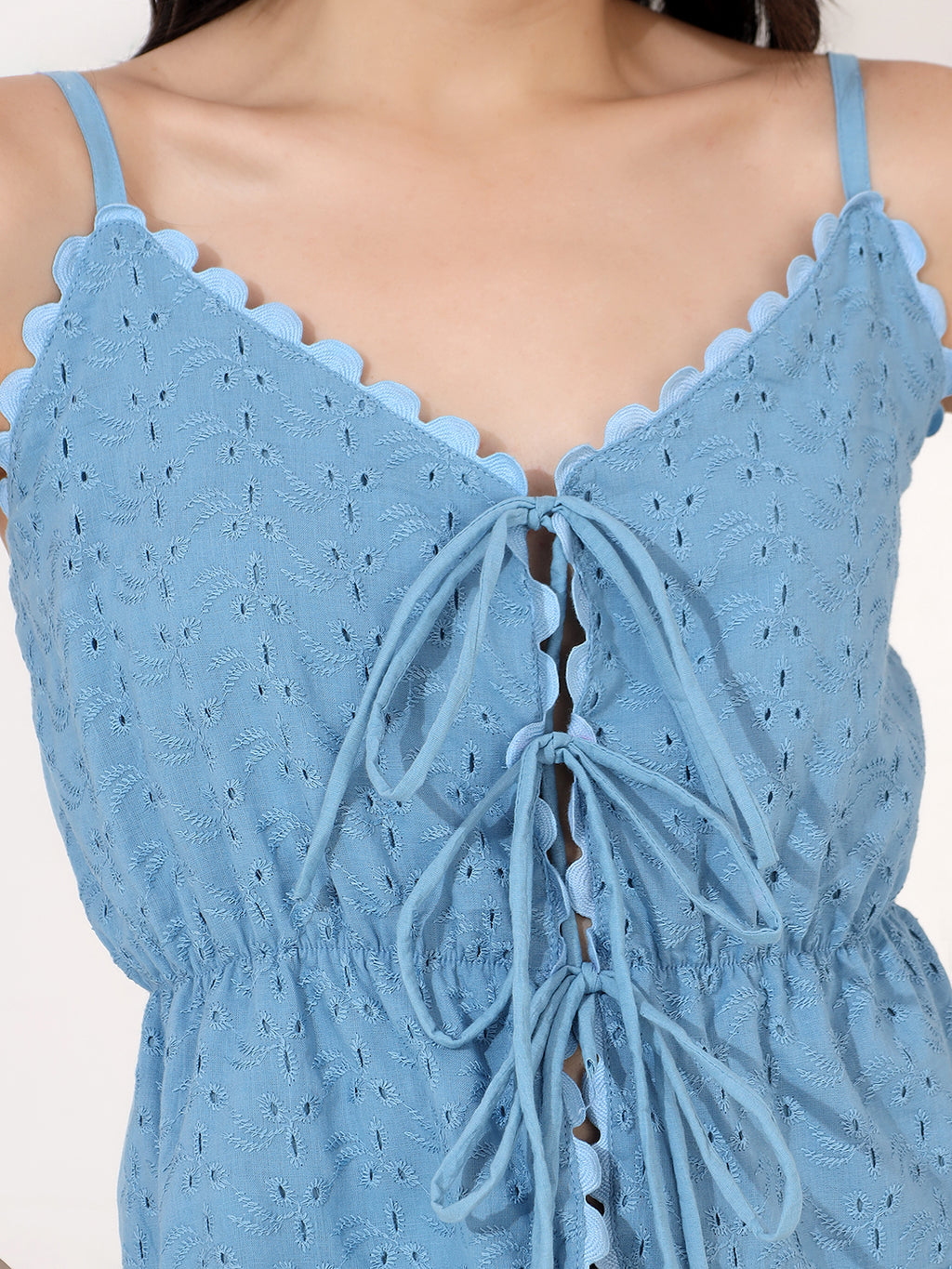 light blue Shefali top