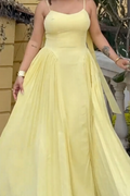 yellow dupatta dress